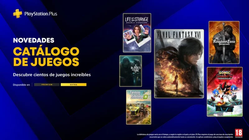 Estos son los juegos del catálogo de PSN para junio