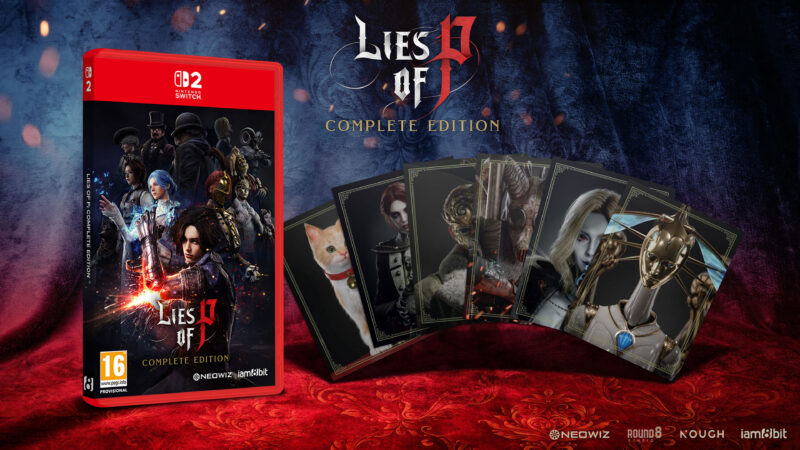 Lies of P: Complete Edition llega en formato físico para Nintendo Switch 2